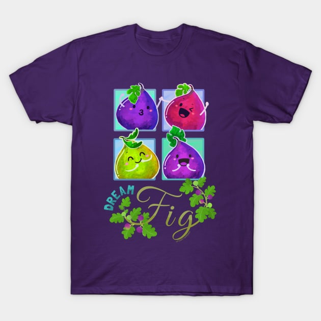 Dream Fig - Punny Garden T-Shirt by punnygarden